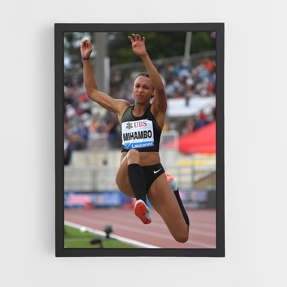 Poster Saut de la Vie – affiche Athlétisme (vue 2)